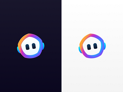 AI Robot Logo 🤖 ai app chat chat gpt colorful gpt gradient logo playful robot round saas