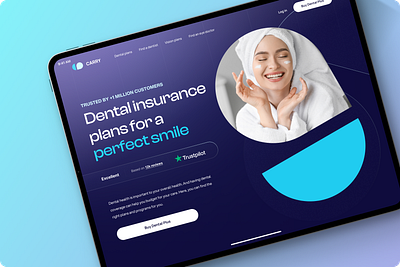 Dental insurance landing page