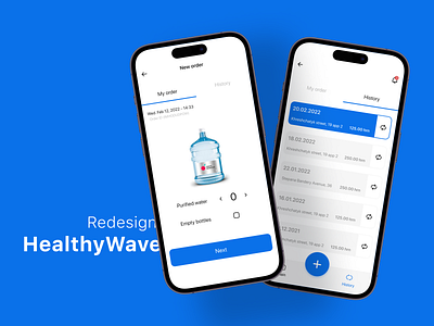 Water App Delivery app branding design graphic design illustration ios logo ui ux