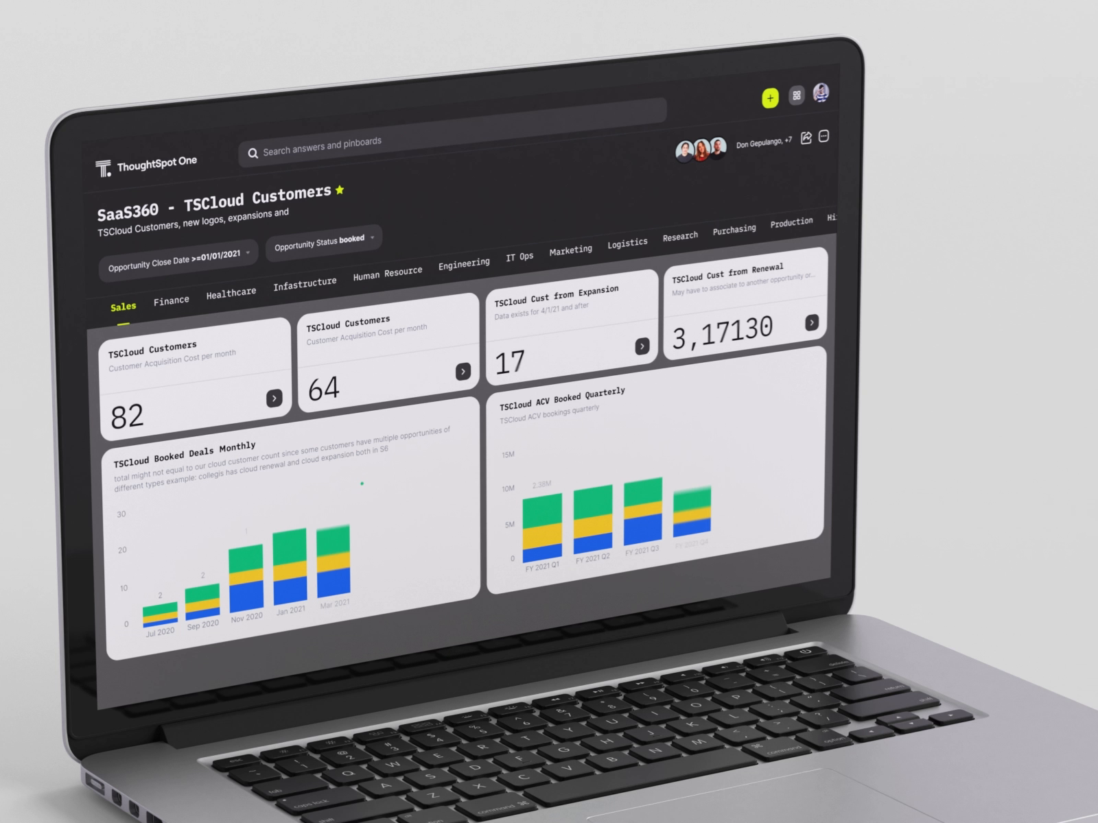 Example of ThoughtSpot - Exploration 2