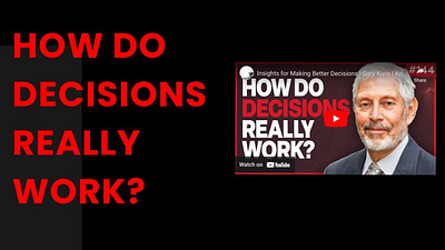 How do decisions really works?