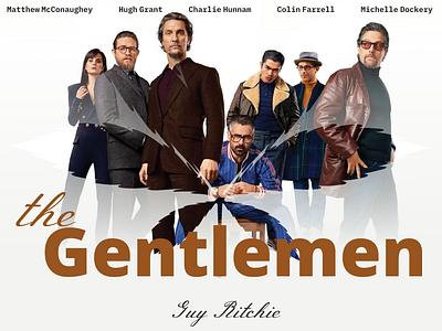 Promo banner for 'The Gentlemen' banner promo the gentlemen ui