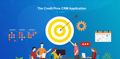 The Credit Pros CRM Application ui
