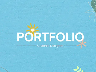 Portfolio Graphic Designer branding design figma graphic design illustration logo photoshop typography ui ux