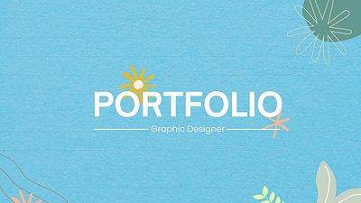 Portfolio Graphic Designer branding design figma graphic design illustration logo photoshop typography ui ux