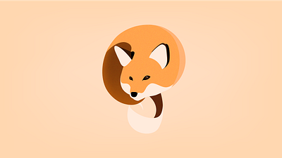 Fox Logo branding graphic design logo