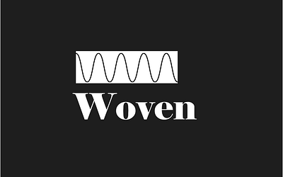 Woven Mobile Application logo branding design designer graphic design graphics design illustration illustrator logo vector