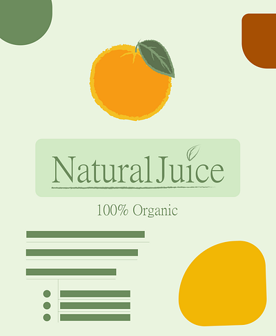 A logo for Juice company branding design designer graphic design graphics design illustration illustrator logo vector