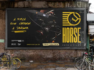 Horse Foto e Filme | Brand Identity brand branding design downloads free freebie graphic design identity illustration mockup mockup cloud mockupcloud poster psd showcase stationery template ui