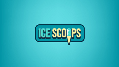 Ice Cream shop Logo branding design designer graphic design graphics design illustration illustrator logo vector