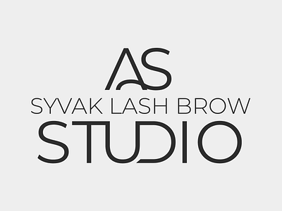 Syvak lash brow studio AS app branding design graphic design illustration logo typography ui ux vector