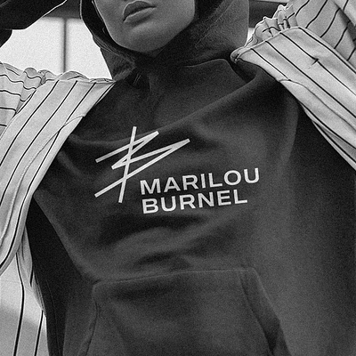 Marilou Burnel dj electronicmusic initials lettering lettermark logo mb music typo typogaphy wordmark