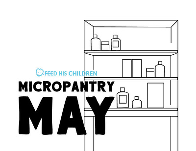 Micropantry May design graphic design illustration line art logo typography vector