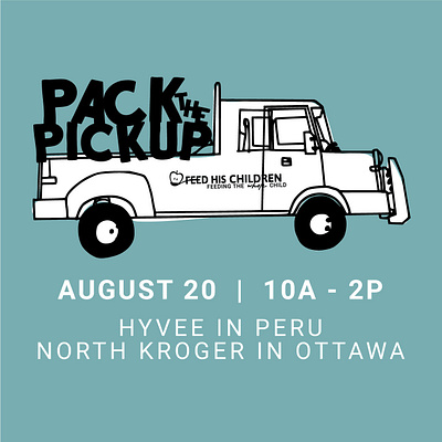 Pack the Pickup 2 design graphic design illustration typography vector