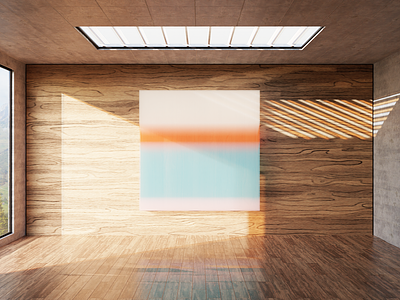 Volumetric Gradient I 3d abstract architecture blender colors design gradient illustration render