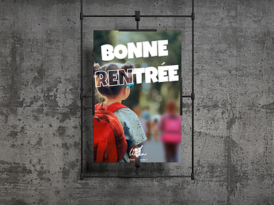 Affiche pour La Bonne Rentrée branding graphic design