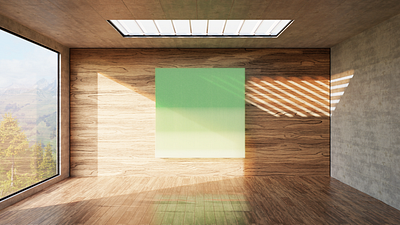 Volumetric Gradient II 3d architecture blender color colors design gradient illustration render