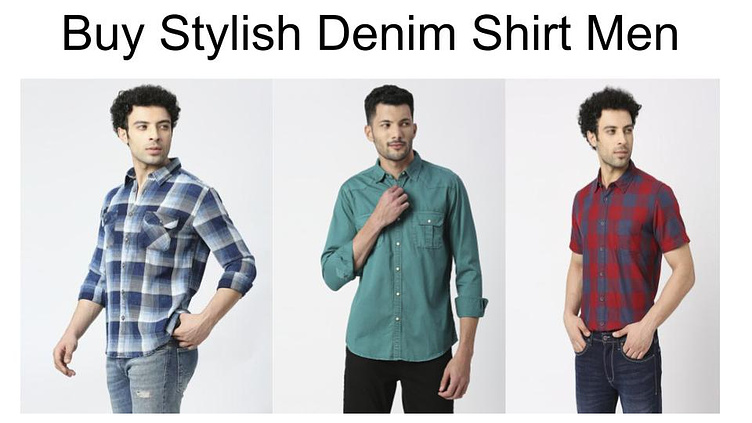 Buy Stylish Denim Shirt Men by Denim ClothingIndia on Dribbble