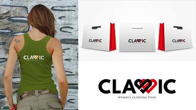 LOGO - CLASSIC branding classic clothing graphic design logo logo design