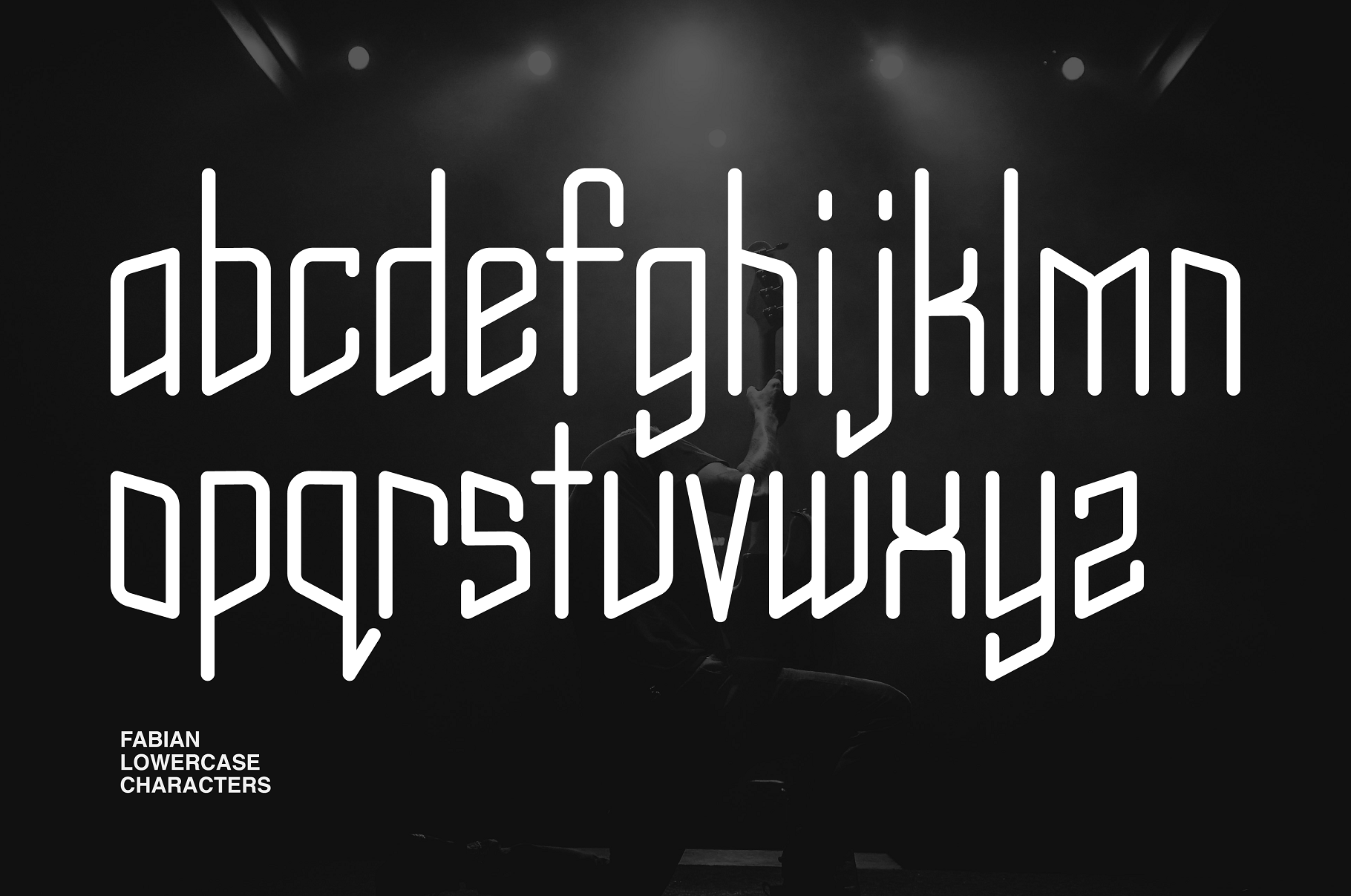 Fabian - Edgy Punk Display by hipfonts on Dribbble