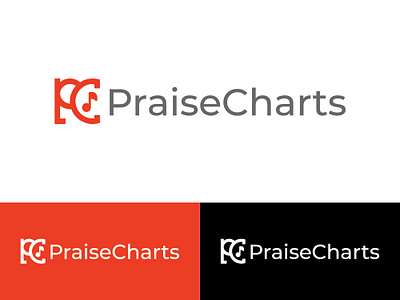 Praise Charts Music Company Logo Design brand identity design brand logo branding company logo design graphic design illustration logo logo design music logo ui vector