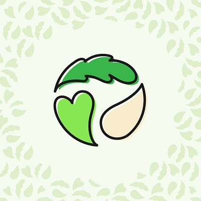Microgreens Icon Set branding icons illustration logo minimal plants store ui vector