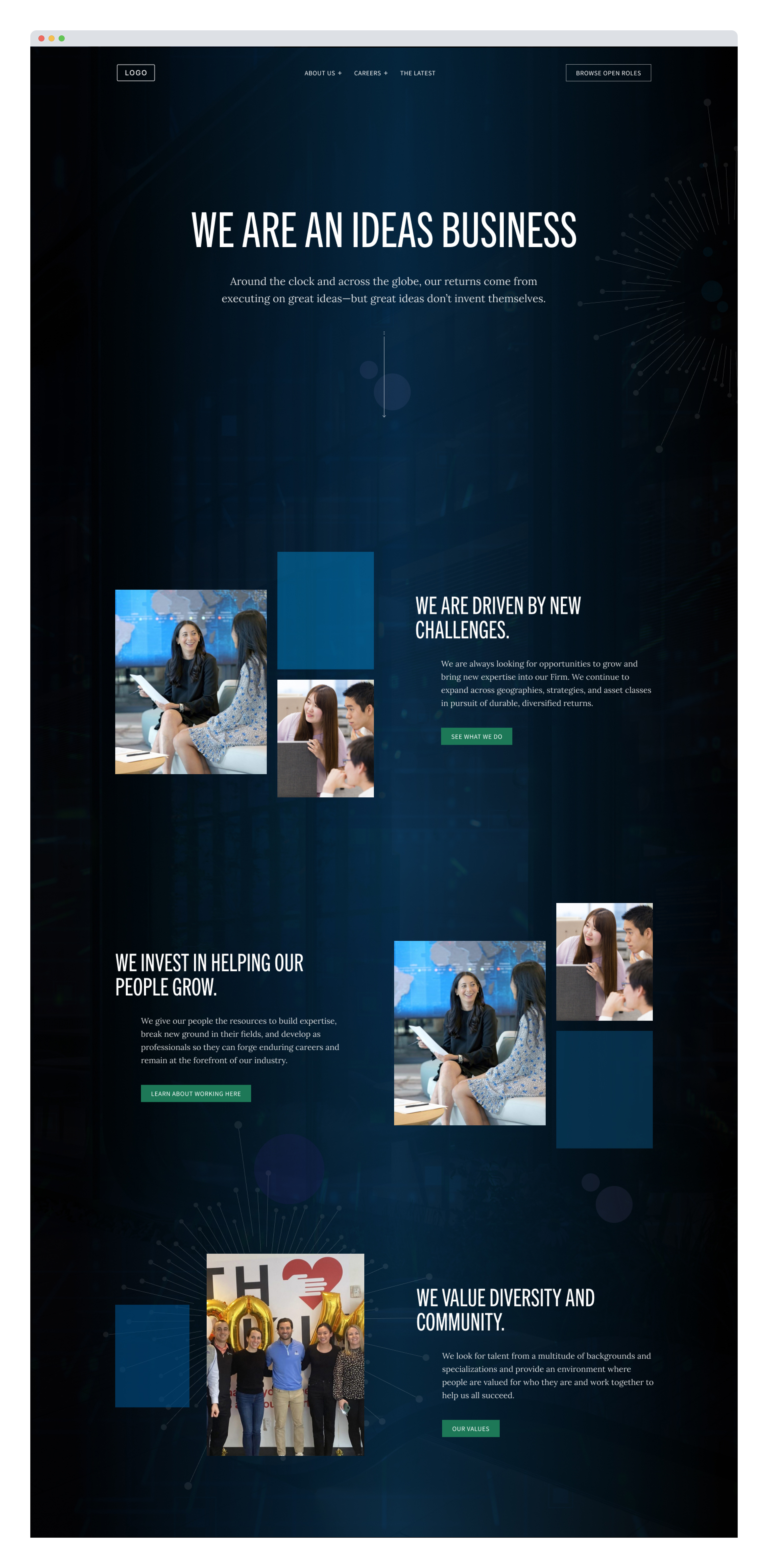 Homepage Design - 2022