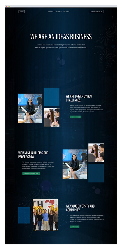 Homepage Design - 2022
