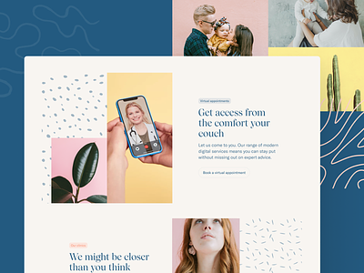TFP: a fertility journey for every family. clean design illustration significa ui ux web web design website