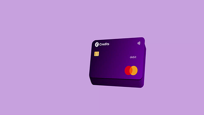 Credits Bank Cards 3d animation app bank card banking credits graphic design motion graphics ui ux