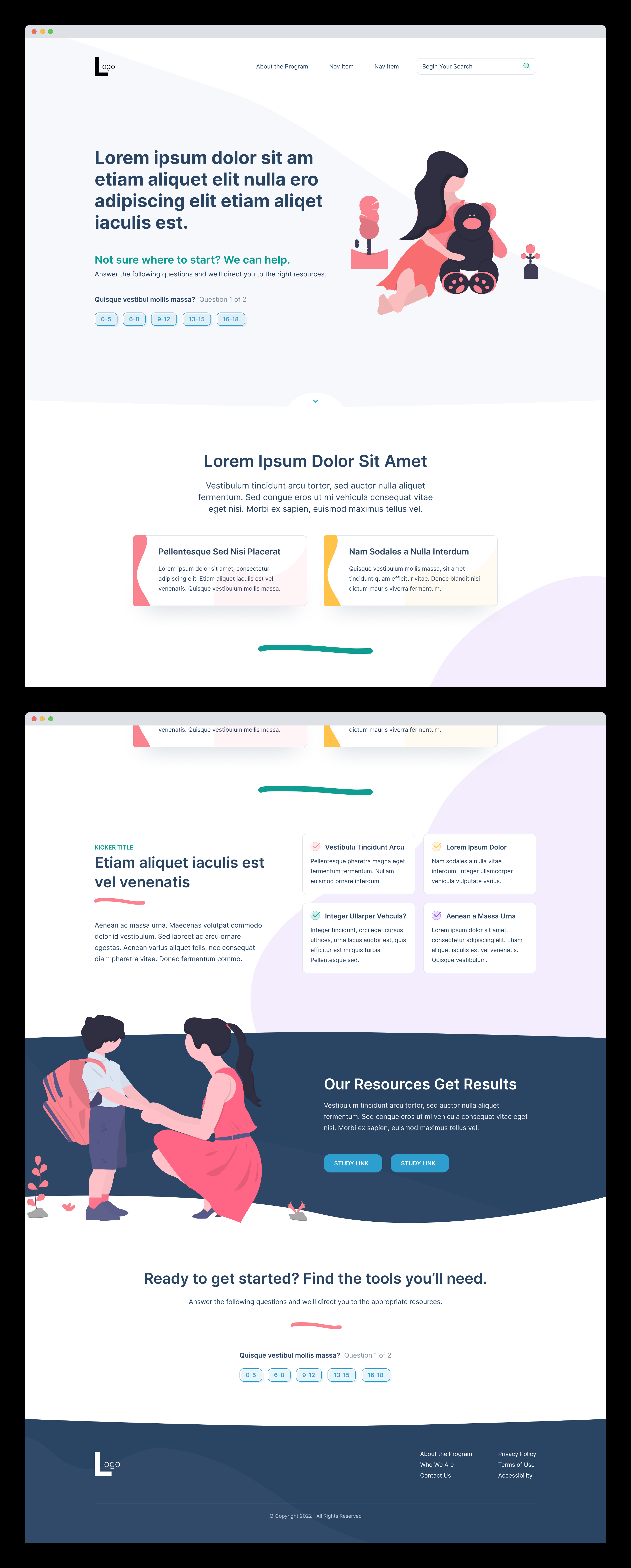 Homepage Design - 2022