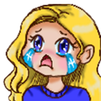 Emote Crying for Twitch emote graphic design illustration twitch