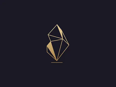 Diamond Logo diamond logo gold graphic design icon logo logo design luxury vector