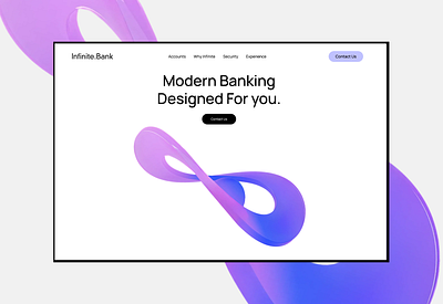 Infinite Bank Webflow Template branding design graphic design illustration logo ui ux web design web development webflow