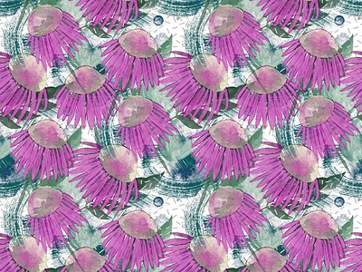 Rosie Motif graphic design illustration pattern textile design