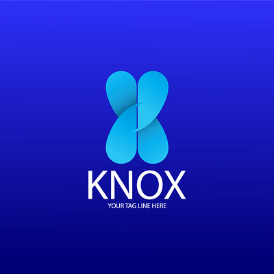K Letter Logo brand identity