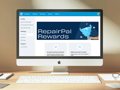 Rewards Hero Image — RepairPal adobe brand design branding design graphic design hero image mockup photoshop