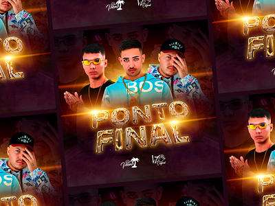 Music Cover: Ponto Final - MC Kauê, DJ LZ Original, DJ VN Beat adobe firefly brazil brazilian funk capa de funk cover cover art funk funk cover graphic design music music cover spotify