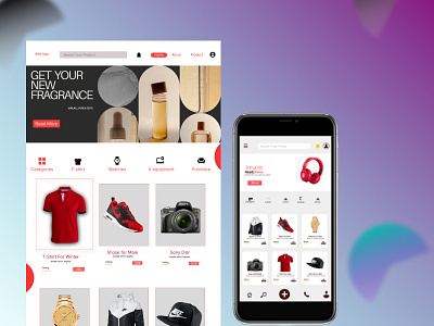 Web and App design ecommerce app app design design graphic design ui web design