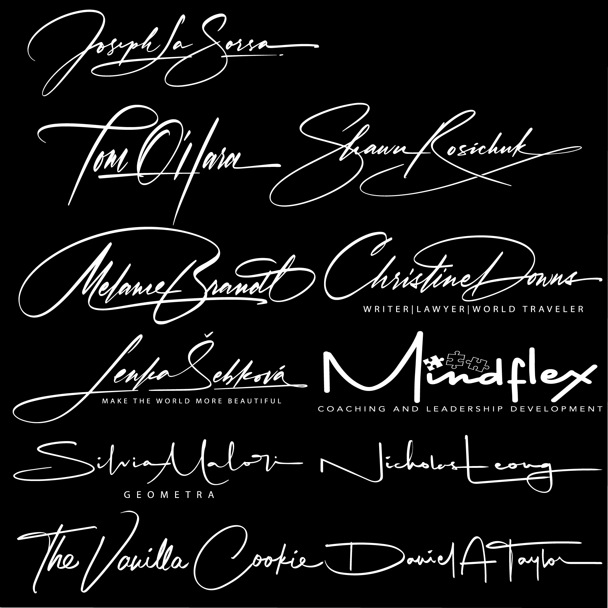 beautiful signature in the world