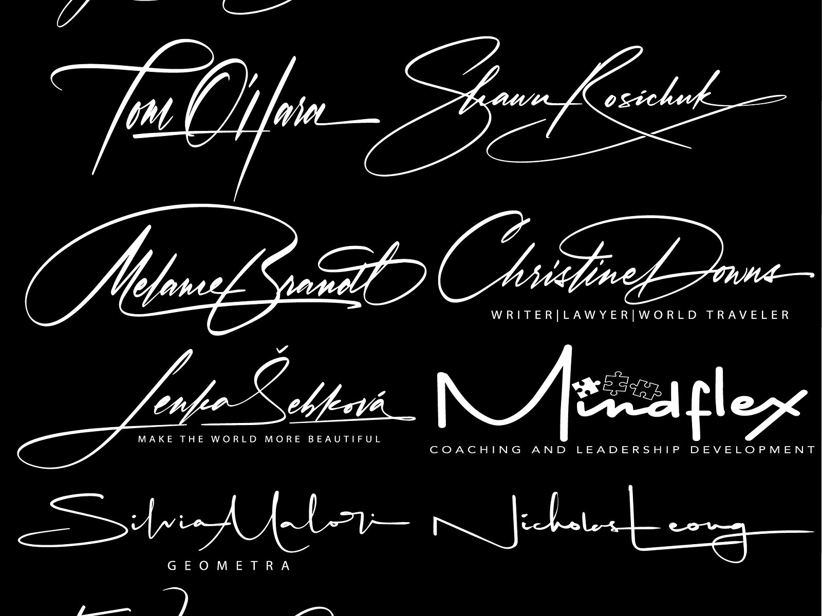 most beautiful signatures