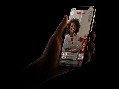 Jane Live Shopping app chat favorite feed iphone jane live product reactions shopping social social shopping ui