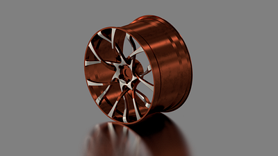 Car Rim 3d 3d design autodesk design inventor rendering