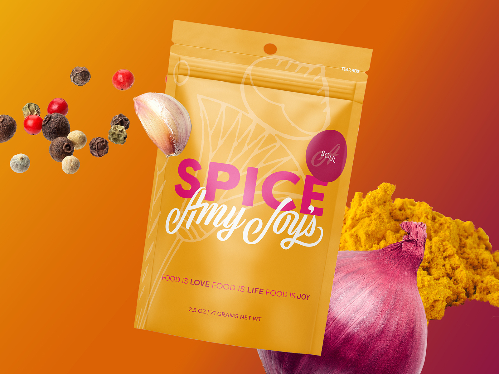 Amy Joys Packaging By Octavo Designs On Dribbble