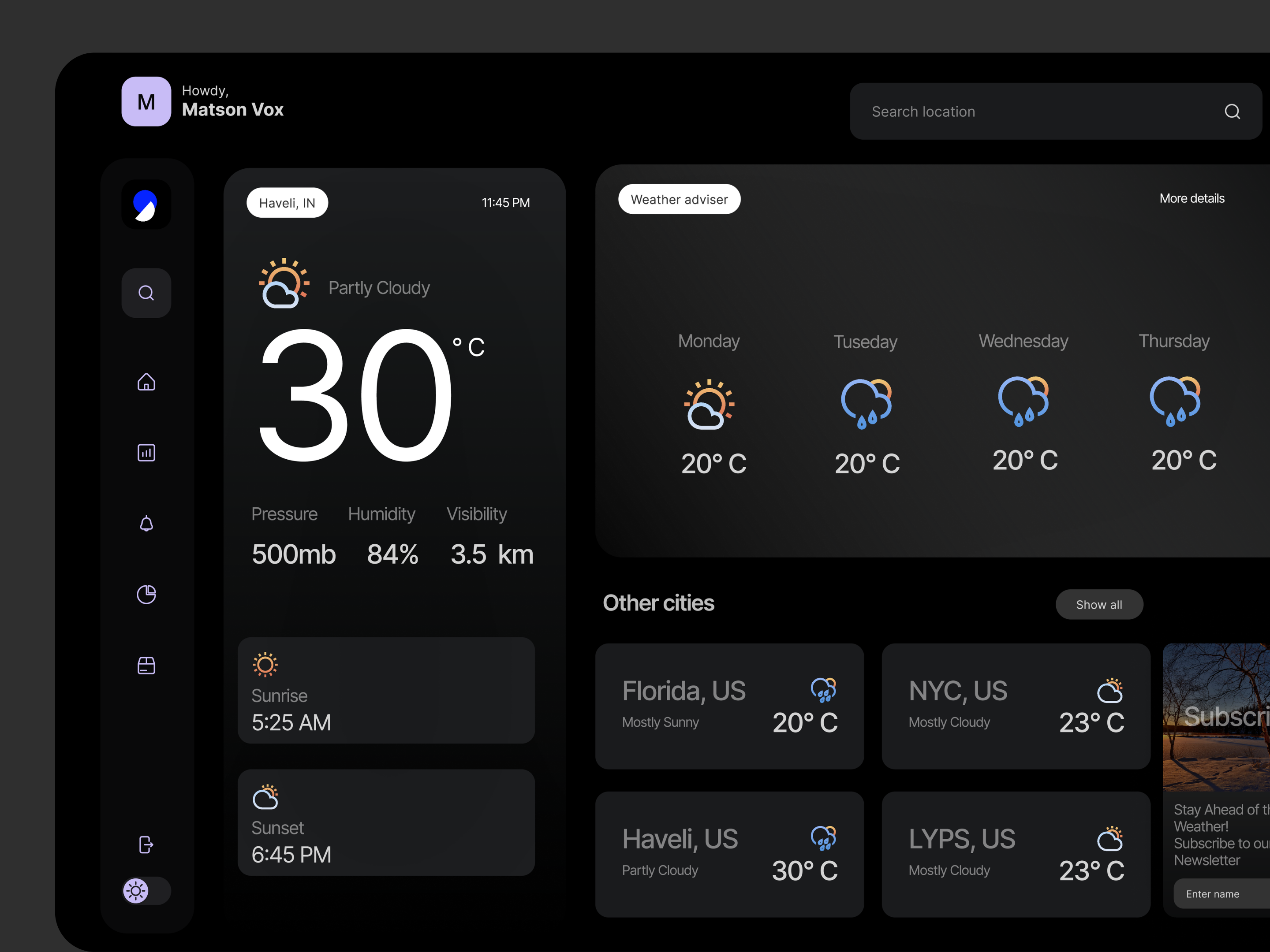 Example of Web & App Design + Development