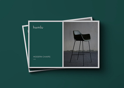 homlu catalogue branding graphic design