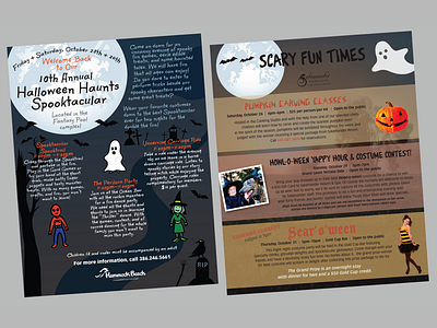 Salamander Hotels & Resorts – Halloween Promotions design graphic design illustration