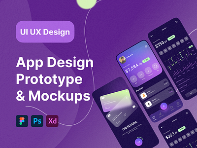 Crypto App UI Design crypto wallet design mobile app design ui ux design user experience user interface