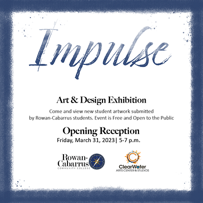 2023 Impulse Exhibition Poster graphic design