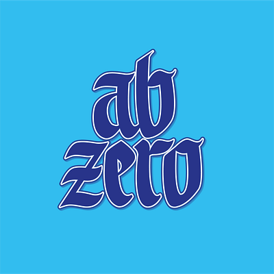 Ab Zero - Blackletter Logo Exploration brand identity branding design graphic design illustration lettering logo logo collection vector